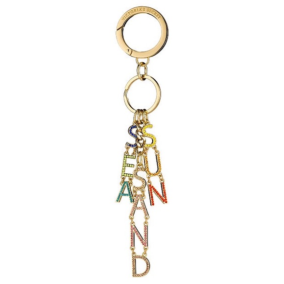 VICTORIA'S SECRET Getaway Charm Keychain - Picture 1 of 3